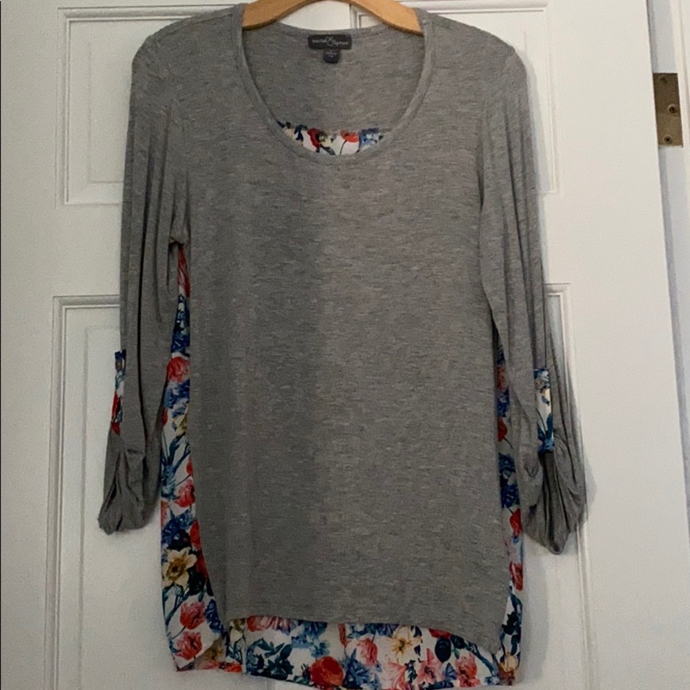 Market and Spruce 3/4 sleeve top
